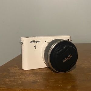 White Nikon Camera